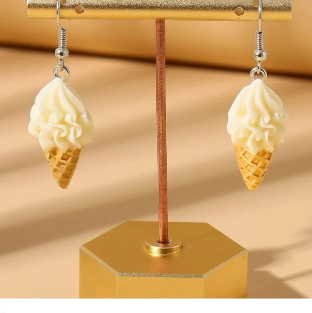 Ice Cream Cone Earrings